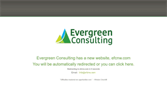 Desktop Screenshot of evergreenfinanceconsulting.com