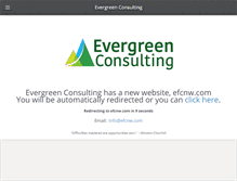 Tablet Screenshot of evergreenfinanceconsulting.com